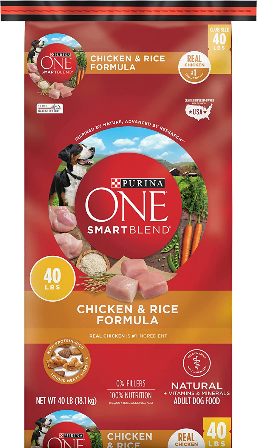 Purina ONE SmartBlend Chicken & Rice Adult Formula