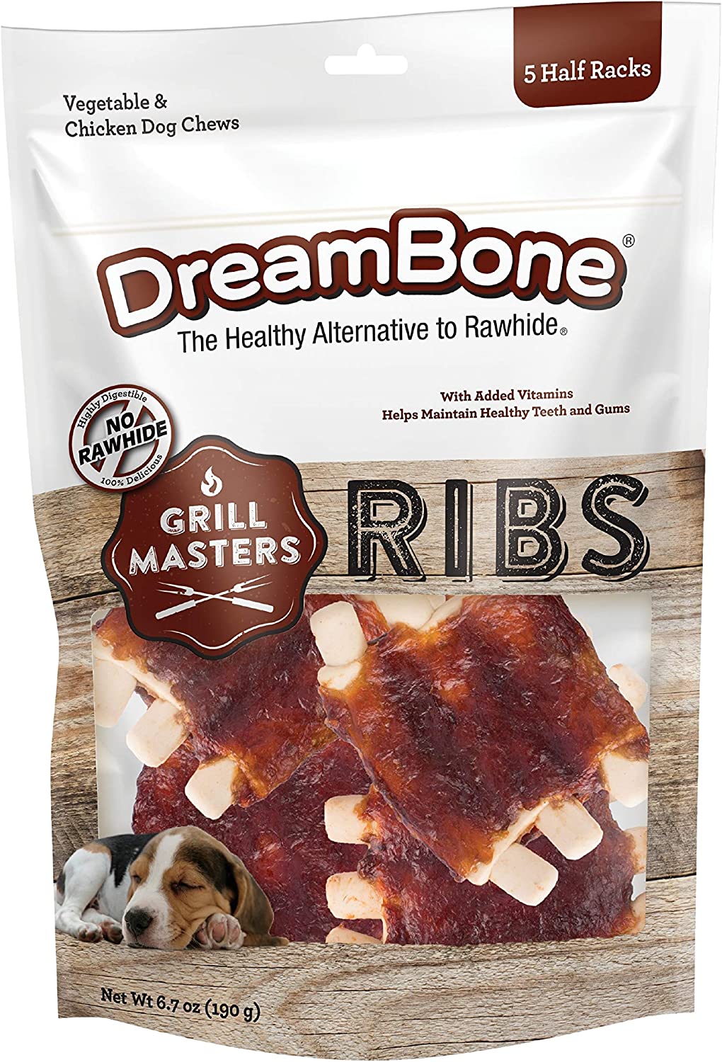 DreamBone Rawhide-Free Grill Masters