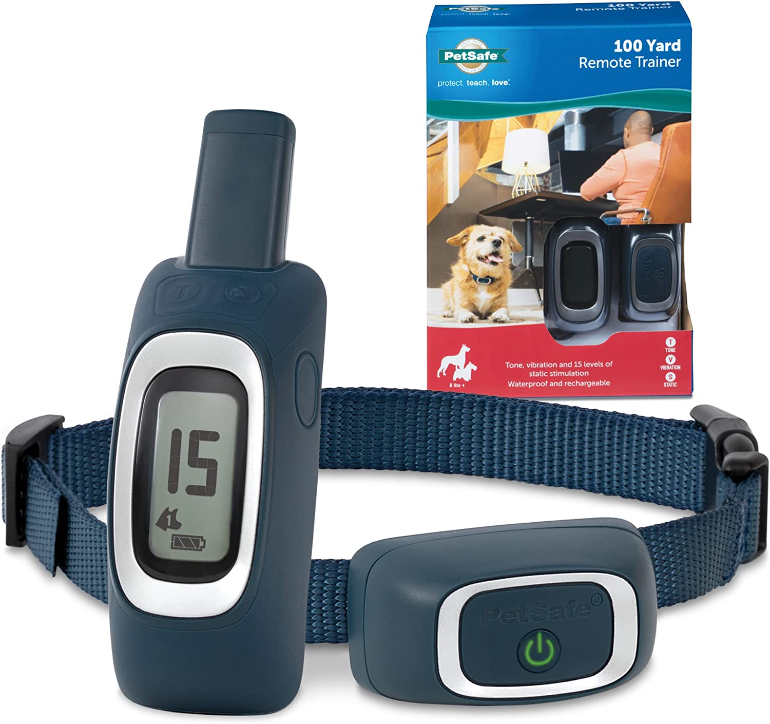 Shock collar for dogs with remote control